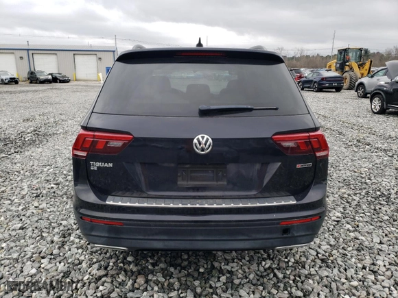 2019 Volkswagen Tiguan SE with VIN 3VV2B7AXXKM068394, listed as a Copart auction lot 51065775 with 87,183 mi miles and Salvage Title. Bid and sale history available at carsss.com. Image 6.