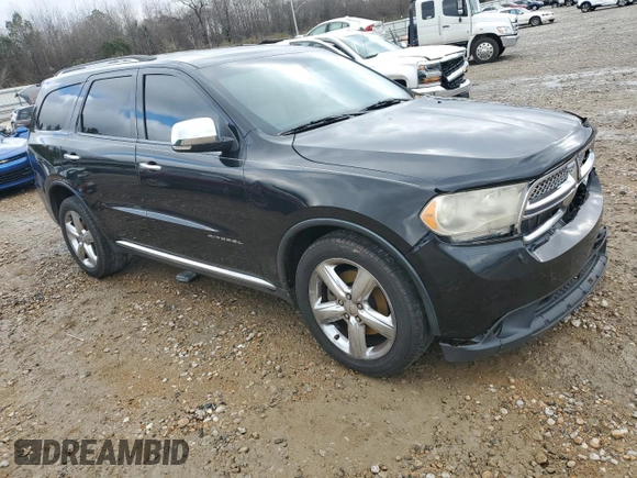 2013 Dodge Durango Citadel with VIN 1C4SDHET8DC552512, listed as a Copart auction lot 86630984 with 237,836 mi miles and Salvage Title. Bid and sale history available at carsss.com. Image 4.