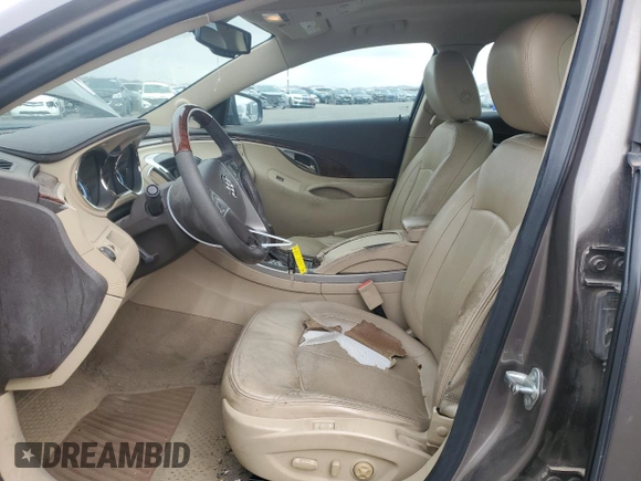 2012 Buick LaCrosse Premium 2 with VIN 1G4GF5E35CF179842, listed as a Copart auction lot 47640595 with 156,243 mi miles and Salvage Title. Bid and sale history available at carsss.com. Image 7.