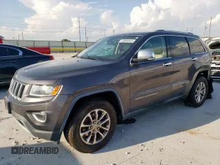 2016 Jeep Grand Cherokee Limited with VIN 1C4RJEBG1GC473166, listed as a Copart auction lot 63866465 with 97,777 mi miles and Salvage title. Bid and sale history available at DreamBid. Image 1.