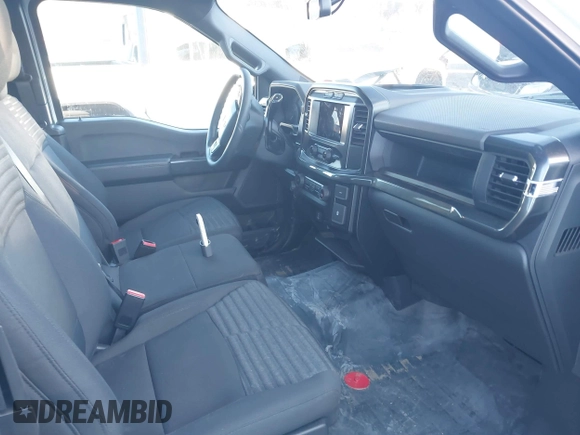 2023 Ford F-150 XL with VIN 1FTEX1EP5PKE55616, listed as a IAAI auction lot 41258148 with 23,303 mi miles and . Bid and sale history available at DreamBid. Image 5.