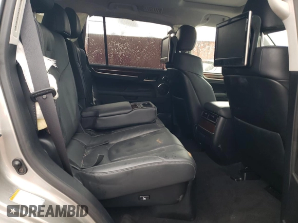 2020 Lexus LX 570 with VIN JTJDY7AX5L4314834, listed as a Copart auction lot 87259254 with Not provided miles and Salvage title. Bid and sale history available at DreamBid. Image 11.