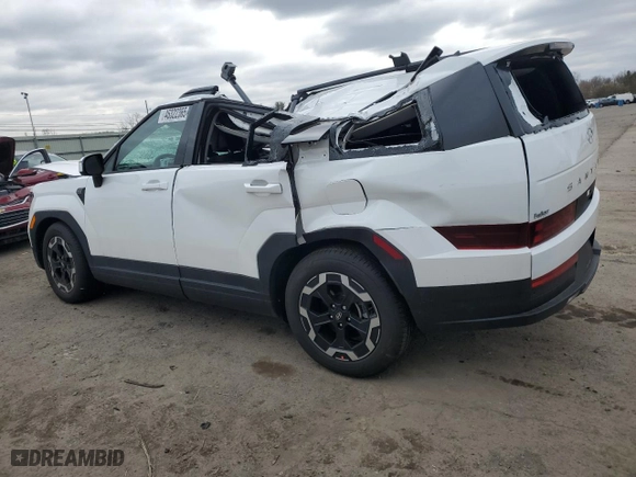 2025 Hyundai Santa Fe SEL with VIN 5NMP2DGLXSH107527, listed as a Copart auction lot 46322365 with 1,494 mi miles and Salvage Title. Bid and sale history available at carsss.com. Image 2.