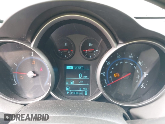 2014 Chevrolet Cruze LS with VIN 1G1PA5SH6E7249650, listed as a IAAI auction lot 42092801 with 119,866 mi miles and . Bid and sale history available at DreamBid. Image 7.