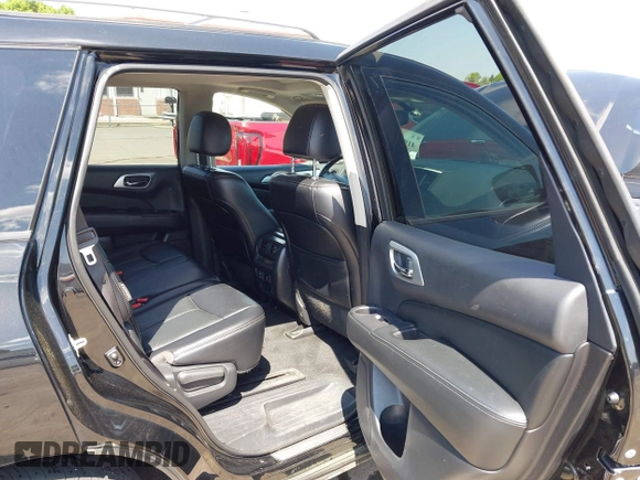 2018 Nissan Pathfinder S with VIN 5N1DR2MN1JC653716, listed as a IAAI auction lot 41984152 with 114,905 mi miles and . Bid and sale history available at DreamBid. Image 8.