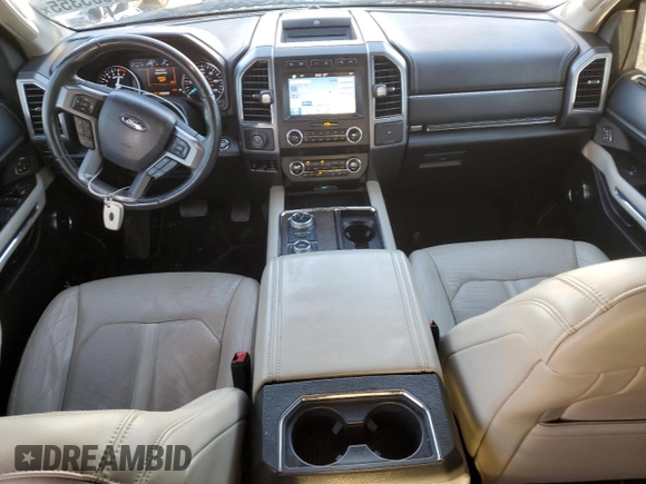 2019 Ford Expedition Max Platinum z VIN 1FMJK1MT3KEA53639, wystawiony jako Copart lot #42505355 z przebiegiem 121 078 mil mil oraz Szkoda całkowita • Salvage title. Historia ofert i sprzedaży dostępna na DreamBid. Obrazek 8.
