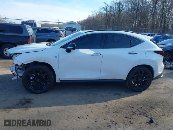 2022 Lexus NX with VIN 2T2KGCEZ8NC003721, listed as a IAAI auction lot 38637550 with 16,987 mi miles. Bid and sale history available at carsss.com. Image 15.