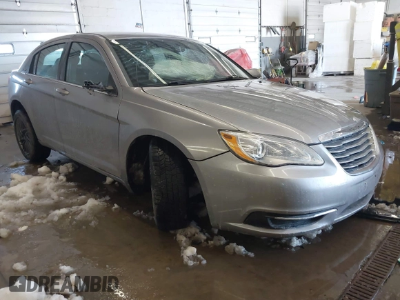 2013 Chrysler 200 Touring with VIN 1C3CCBBB5DN602677, listed as a IAAI auction lot 41644651 with 183,556 mi miles. Bid and sale history available at carsss.com. Image 1.