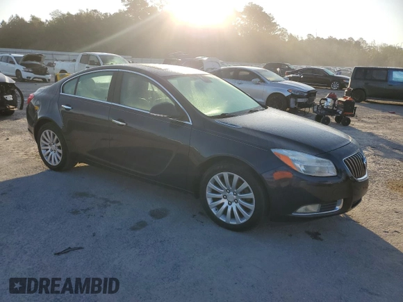 2013 Buick Regal Turbo Premium 1 with VIN 2G4GS5EV6D9235777, listed as a Copart auction lot 54751105 with 150,015 mi miles and Clean Title. Bid and sale history available at DreamBid. Image 4.