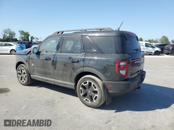2022 Ford Bronco Sport Outer Banks with VIN 3FMCR9C61NRD20230, listed as a Copart auction lot 53201935 with 39,423 mi miles and Non repairable. Bid and sale history available at DreamBid. Image 2.