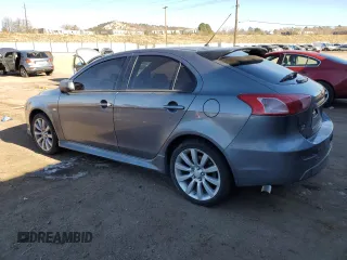 2011 Mitsubishi Lancer GTS with VIN JA32X8HWXBU009763, listed as a Copart auction lot 83205854 with 118,897 mi miles and Salvage Title. Bid and sale history available at carsss.com. Image 2.