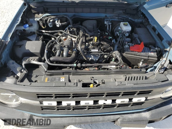 2023 Ford Bronco with VIN 1FMDE5BH2PLA98570, listed as a Copart auction lot 86015914 with 10,262 mi miles and Salvage Title. Bid and sale history available at DreamBid. Image 11.