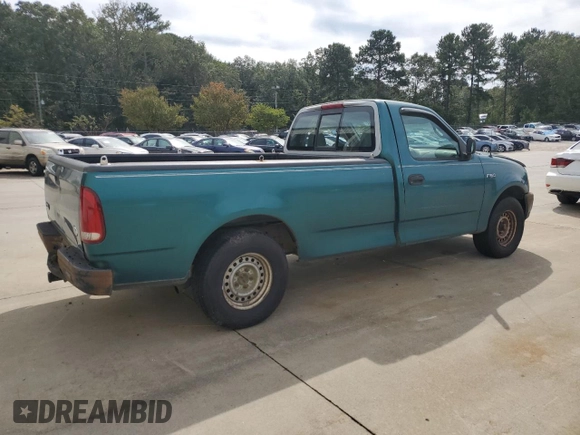 1998 Ford F-150 with VIN 1FTDF1726WNA02621, listed as a Copart auction lot 74929234 with 188,441 mi miles and Salvage title. Bid and sale history available at DreamBid. Image 3.