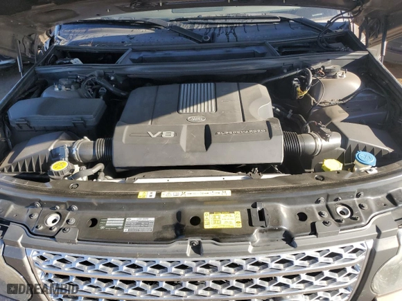 2010 Land Rover Range Rover SC with VIN SALMF1E45AA327760, listed as a Copart auction lot 83253874 with 93,203 mi miles and Salvage Title. Bid and sale history available at carsss.com. Image 12.