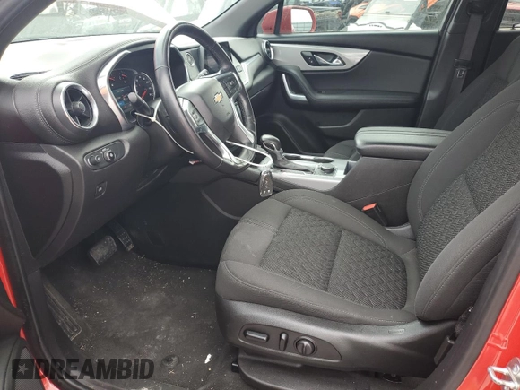 2020 Chevrolet Blazer LT with VIN 3GNKBCRSXLS674685, listed as a Copart auction lot 52695895 with 73,223 mi miles and Salvage title. Bid and sale history available at DreamBid. Image 7.