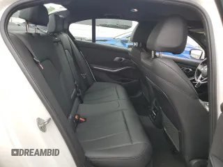 2019 BMW 3 Series 330i xDrive with VIN 3MW5R7J51K8B03027, listed as a Copart auction lot 57386065 with 55,688 mi miles and Salvage title. Bid and sale history available at DreamBid. Image 10.