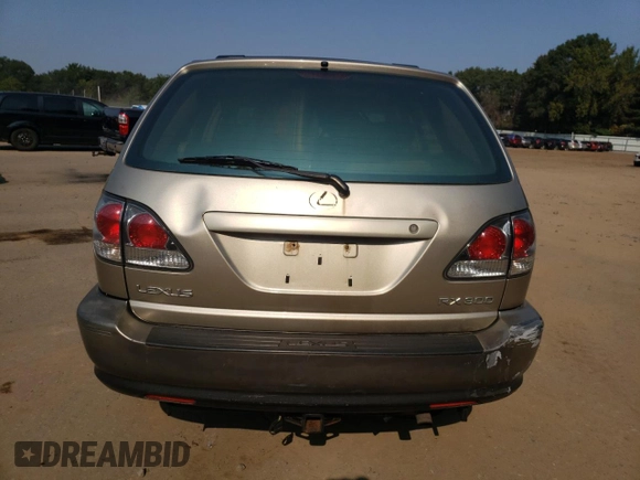 2002 Lexus RX 300 with VIN JTJGF10UX20126789, listed as a Copart auction lot 70904464 with 242,413 mi miles and Non Repairable. Bid and sale history available at carsss.com. Image 6.