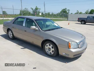 2003 Cadillac DeVille z VIN 1G6KD54Y73U232248, wystawiony jako IAAI lot #42276927 z przebiegiem 59 471 mil mil oraz . Historia ofert i sprzedaży dostępna na DreamBid. Obrazek 1.