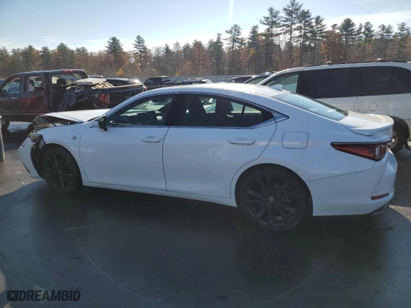 2023 Lexus ES with VIN 58AJZ1B19PU149763, listed as a Copart auction lot 78696944 with 21,651 mi miles and Salvage Title. Bid and sale history available at carsss.com. Image 2.