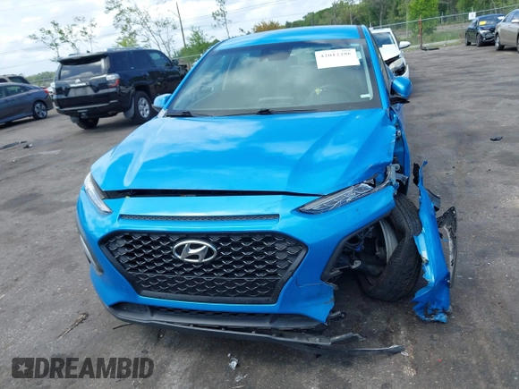 2021 Hyundai Kona SE with VIN KM8K12AA7MU638068, listed as a IAAI auction lot 42012280 with 67,637 mi miles and . Bid and sale history available at DreamBid. Image 12.