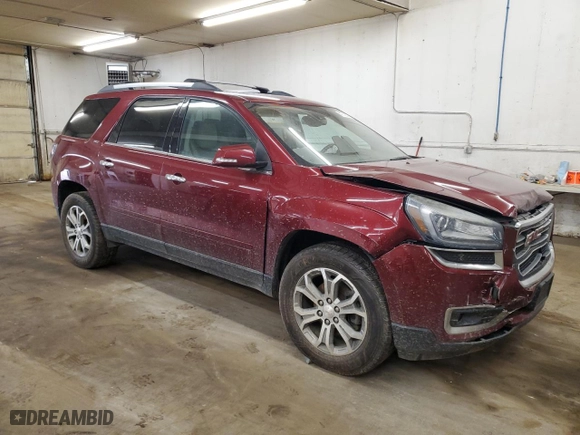 2015 GMC Acadia SLT with VIN 1GKKVRKD0FJ171482, listed as a Copart auction lot 47742635 with 169,049 mi miles and Salvage Title. Bid and sale history available at carsss.com. Image 4.
