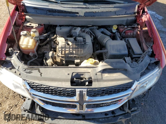2014 Dodge Journey SXT z VIN 3C4PDCBG3ET270963, wystawiony jako Copart lot #49604915 z przebiegiem 138 187 mil mil oraz Szkoda całkowita • Salvage title. Historia ofert i sprzedaży dostępna na DreamBid. Obrazek 12.
