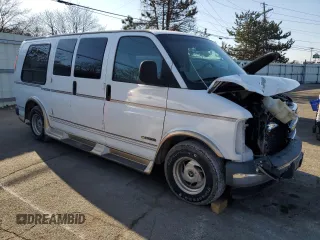 1999 Chevrolet Express with VIN 1GBFG15R6X1094977, listed as a Copart auction lot 48469965 with Not Provided miles and Salvage Title. Bid and sale history available at carsss.com. Image 4.