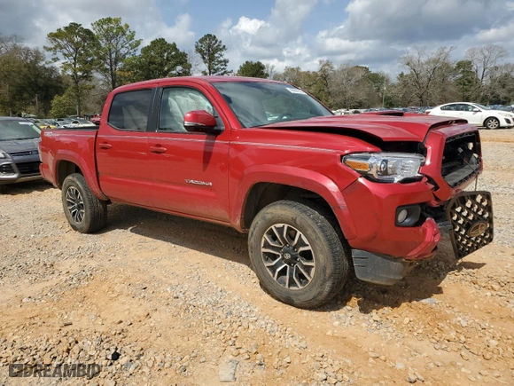 2023 Toyota Tacoma 2WD SR5 with VIN 3TMAZ5CN4PM204919, listed as a Copart auction lot 48994355 with 20,653 mi miles and Salvage Title. Bid and sale history available at carsss.com. Image 4.