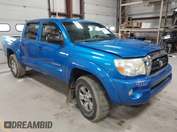 2008 Toyota Tacoma with VIN 5TELU42N18Z559778, listed as a IAAI auction lot 42049220 with 237,385 mi miles and . Bid and sale history available at DreamBid. Image 1.