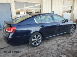 2008 Lexus GS 350 with VIN JTHCE96S080018200, listed as a Copart auction lot 44603035 with 186,926 mi miles and Salvage Title. Bid and sale history available at DreamBid. Image 3.