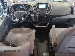 2018 Ford Transit Passenger XL with VIN 1FBZX2YG9JKA79775, listed as a Copart auction lot 60044743 with 57,404 mi miles and Salvage Title. Bid and sale history available at DreamBid. Image 8.