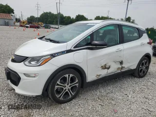 2017 Chevrolet Bolt EV Premier z VIN 1G1FX6S04H4143729, wystawiony jako Copart lot #61012435 z przebiegiem 54 277 mil mil oraz Szkoda całkowita • Salvage title. Historia ofert i sprzedaży dostępna na DreamBid. Obrazek 1.
