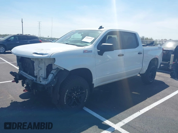 2021 Chevrolet Silverado 1500 Custom Trail Boss with VIN 1GCPYCEF1MZ413908, listed as a IAAI auction lot 41891660 with 88,335 mi miles and . Bid and sale history available at DreamBid. Image 17.