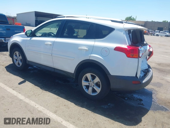 2013 Toyota RAV4 XLE with VIN JTMRFREV8DD002222, listed as a IAAI auction lot 42342446 with 68,525 mi miles and . Bid and sale history available at DreamBid. Image 3.