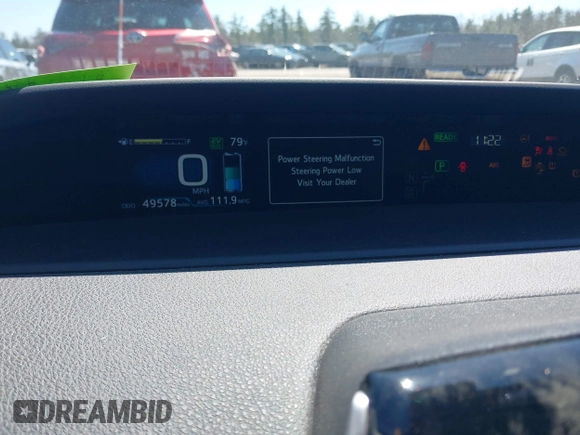 2020 Toyota Prius LE with VIN JTDKARFPXL3137917, listed as a IAAI auction lot 42037108 with 49,578 mi miles and . Bid and sale history available at DreamBid. Image 7.