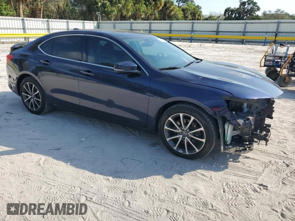 2019 Acura TLX with VIN 19UUB2F38KA002330, listed as a Copart auction lot 43349035 with 104,739 mi miles and Non Repairable. Bid and sale history available at carsss.com. Image 4.