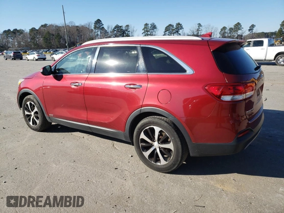 2017 Kia Sorento EX with VIN 5XYPHDA15HG276783, listed as a Copart auction lot 87602165 with 127,135 mi miles and Salvage Title. Bid and sale history available at carsss.com. Image 2.