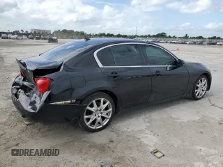 2008 Infiniti G35 x with VIN JNKBV61F58M269260, listed as a Copart auction lot 75650784 with 230,968 mi miles and Salvage Title. Bid and sale history available at DreamBid. Image 3.