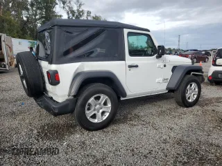 2020 Jeep Wrangler Sport with VIN 1C4GJXAG4LW210506, listed as a Copart auction lot 81745024 with 28,863 mi miles and Salvage title. Bid and sale history available at DreamBid. Image 3.