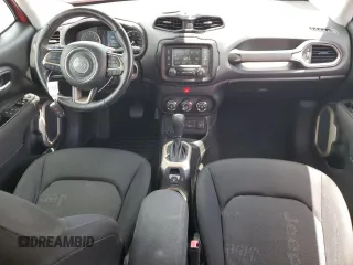 2017 Jeep Renegade Latitude with VIN ZACCJABB6HPF75773, listed as a Copart auction lot 54577855 with 50,425 mi miles and Salvage Title. Bid and sale history available at carsss.com. Image 8.