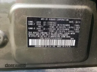 2018 Subaru Outback Touring z VIN 4S4BSETC3J3250527, wystawiony jako Copart lot #59359595 z przebiegiem 78 975 mil mil oraz Szkoda całkowita • Salvage title. Historia ofert i sprzedaży dostępna na DreamBid. Obrazek 13.