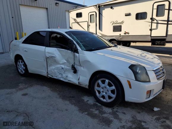 2005 Cadillac CTS with VIN 1G6DP567450220203, listed as a Copart auction lot 47215155 with 213,826 mi miles and Salvage Title. Bid and sale history available at carsss.com. Image 4.