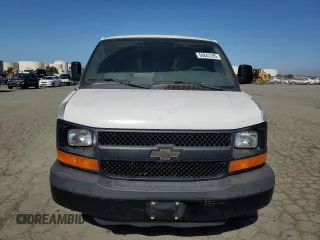 2010 Chevrolet Express Cargo Van with VIN 1GCZGFBA6A1171066, listed as a Copart auction lot 54843185 with 501,631 mi miles and Clean Title. Bid and sale history available at carsss.com. Image 5.