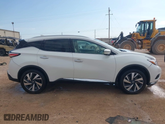 2018 Nissan Murano SV with VIN 5N1AZ2MG9JN167292, listed as a IAAI auction lot 42007243 with 141,191 mi miles and . Bid and sale history available at carsss.com. Image 13.
