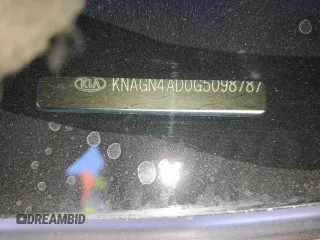 2016 Kia Optima Hybrid EX with VIN KNAGN4AD0G5098787, listed as a Copart auction lot 87245034 with 141,550 mi miles and Salvage Title. Bid and sale history available at carsss.com. Image 14.