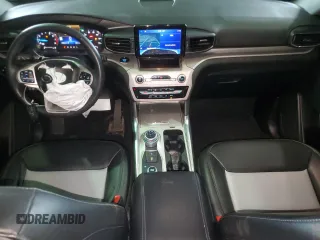 2023 Ford Explorer XLT with VIN 1FMSK8DH0PGB94480, listed as a Copart auction lot 51916755 with 53,112 mi miles and Salvage title. Bid and sale history available at DreamBid. Image 8.