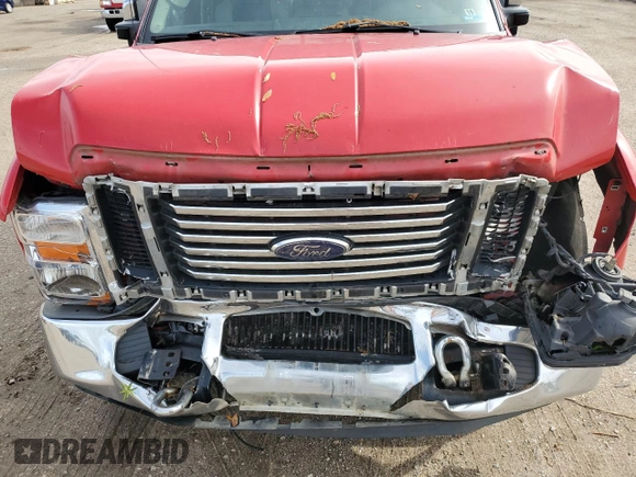 2008 Ford F-250 XL with VIN 1FTSW20R98ED71268, listed as a Copart auction lot 50591805 with 344,457 mi miles and Salvage title. Bid and sale history available at DreamBid. Image 12.