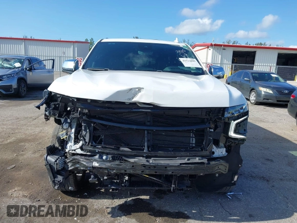 2023 Chevrolet Tahoe Premier with VIN 1GNSKSKD0PR453465, listed as a IAAI auction lot 42512099 with 23,252 mi miles and . Bid and sale history available at DreamBid. Image 13.