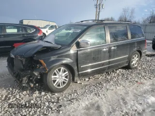 2010 Chrysler Town & Country Limited with VIN 2A4RR7DX2AR387410, listed as a Copart auction lot 43850825 with 174,436 mi miles and Clean Title. Bid and sale history available at carsss.com. Image 1.