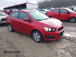 2013 Chevrolet Sonic LS with VIN 1G1JA5SH9D4255089, listed as a IAAI auction lot 41050841 with 97,093 mi miles and . Bid and sale history available at DreamBid. Image 1.